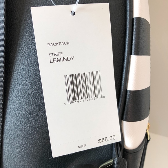NWT LUV BETSY JOHNSON Football Girl Backpack Purse main image 4